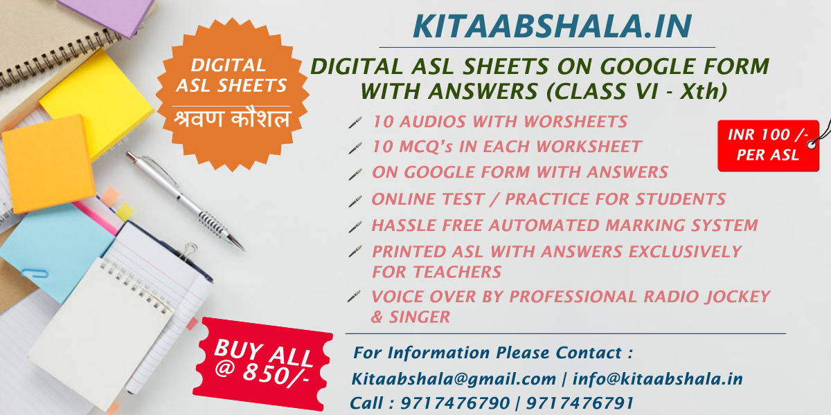 ASL Worksheets & Audios